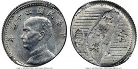 Taiwan. Republic Mint Error - Struck on Elliptical Planchet Chiao Year 44 (1955) MS64 NGC, KM-Y533. 0.90gm. 

HID09801242017

© 2020 Heritage Auctions...