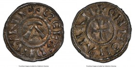 Anglo-Viking - Danish East Anglia. Anonymous St. Edmund Memorial Penny ND (c. 895-910) AU53 PCGS, Uncertain mint in East Anglia, Onnonea as moneyer, S...