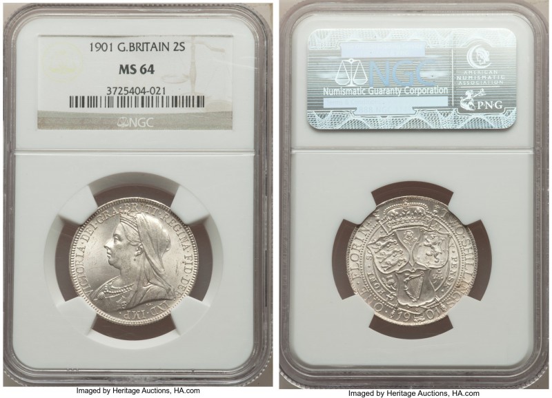 Victoria Florin 1901 MS64 NGC, KM781, S-3939.

HID09801242017

© 2020 Heritage A...