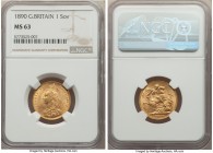 Victoria gold Sovereign 1890 MS63 NGC, KM767, S-3866. 

HID09801242017

© 2020 Heritage Auctions | All Rights Reserved