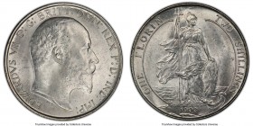 Edward VII Florin 1902 MS63 PCGS, KM801. Untoned white surfaces, popular issue. 

HID09801242017

© 2020 Heritage Auctions | All Rights Reserved