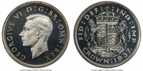 George VI Proof Crown 1937 PR65 Cameo PCGS, KM857. S-4079. Mintage: 26,000. 

HID09801242017

© 2020 Heritage Auctions | All Rights Reserved