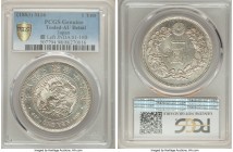 Meiji Counterstamped Yen Year 16 (1883) AU Details (Tooled) PCGS, KM-Y28a.1, JNDA 01-10B. With gin countermark, left. 

HID09801242017

© 2020 Heritag...