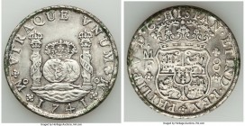 Philip V 8 Reales 1741 Mo-MF XF (Residue), Mexico City mint, KM103. 39mm. 27.07gm. Well struck with much luster. 

HID09801242017

© 2020 Heritage Auc...