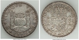 Charles III 8 Reales 1770 Mo-FM XF, Mexico City mint, KM105. 39.3mm. 26.85gm. Evenly toned in harbor gray. 

HID09801242017

© 2020 Heritage Auctions ...