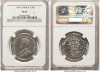 George V Proof 2-1/2 Shillings 1923 PR63 NGC, Pretoria mint, KM19.1. Mintage: 1,402. 

HID09801242017

© 2020 Heritage Auctions | All Rights Reserved