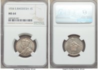 George V Shilling 1934 MS64 NGC, KM3. Lowest mintage year of four year type. 

HID09801242017

© 2020 Heritage Auctions | All Rights Reserved