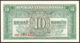 Czechoslovakia 10 Korun 1950 
P# 69; № Nb 072823; UNC