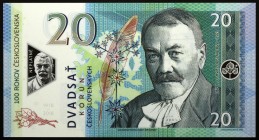 Czech Republic 20 Korun 2019 Specimen "Pavol Országh Hviezdoslav"
Fantasy Banknote; Pavol Országh Hviezdoslav 1849-1921, Oravský hrad; Made by Matej ...