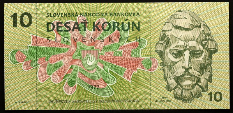 Slovakia 10 Korun 1977 Specimen "Ľudovít Štúr"
Fantasy Banknote; Limited Editio...
