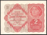 Austria 2 Kronen 1922 Judenbank RARE
P# 74; UNC-; RARE!