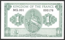 Europe Kingdom of the Francs 1 Silver Shilling 2016 Specimen
P6077-Gabris; UNC; Stebbins & Gabris; Battle of the Knights
