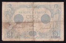 France 5 Francs 1916 
P# 70, 271501593
