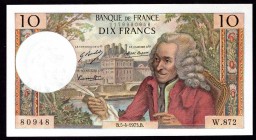 France 10 Francs 1971 -1973
P# 147d; UNC