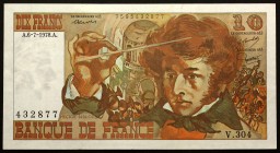 France 10 Francs 1978 
P# 150; aUNC; "Berlioz"