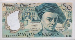 France 50 Francs 1987 
P# 152b