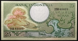 Indonesia 25 Rupees 1959 Replacement
P# 67a; № 25B85023; AUNC