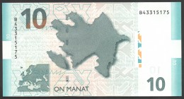 Azerbaijan 10 Manat 2005 
P# 27; № B 43315175; UNC