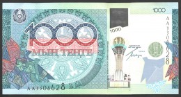 Kazakhstan 1000 Tenge 2010 Commemorative
P# 35; № AA 3308628; UNC