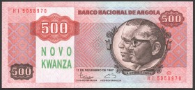 Angola 500 Novo Kwanza 1987 
P# 123; № UNC