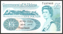 Saint Helena 5 Pounds 1998 
P# 11; № H/1 237803; UNC