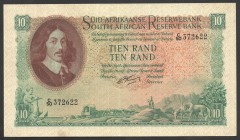 South Africa 10 Rands 1961 - 1965 RARE
P# 107b; № C/50 372622; XF; RARE!