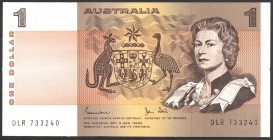Australia 1 Dollar 1974 -1985
P# 42; № DLR 733240; UNC