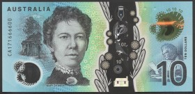 Australia 10 Dollars 2017 
P# 63; № CA 171666600; UNC; Polymer