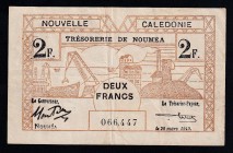 New Caledonia 2 Francs 1942 
P# 56, 066,447