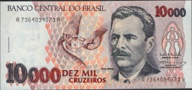 Brazil 10000 Cruzeiros 1991 -1993
P# 233; UNC