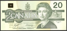 Canada 20 Dollars 1991 
P# 97; № EWO 8220130; UNC
