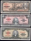 Cuba Lot of 3 Banknotes 1958 -1960
10 & 10 & 20 Pesos; P# 80b; P3 79b: P# 88b