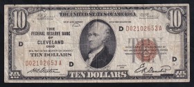 United States 10 Dollars 1929 Cleveland
P# 396, D02102653A