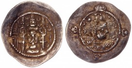 Ancient World Sasanias Hormizd IV Drachm 587 AD Year 9 Mint MY
Silver 3.92g