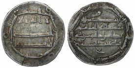 Abbasid Harun al-Rashid Dirham 803 AH 187 Mint Madinat Balkh
Silver 2.86g 24.5x24 mm