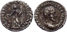 Ancient World Trajan Decius, 249 - 251. Denarius 249 - 251
IMP C M Q TRAIANVS DECIVS AVG Laureate and cuirassed bust r. Rev. GENIVS EXERC ILLVRICIANI...