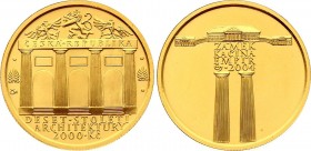 Czech Republic 2000 Korun 2004 
KM# 86; Gold (.9999) 6,22g.; Subject: Kacina Castle; Milled edge; Mintage 1994 pices; UNC