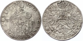 Austria Salzburg 1 Guldenthaler 1573 
HZ# 634; Silver; Erzbistum Johann Jakob Graf Khuen von Belasi 1560 - 1586.