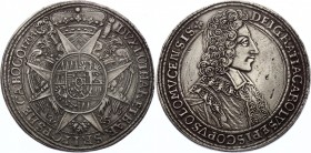 Austria Olmutz Thaler 1704 Rare
KM# 362, Dav EC IV# 1208; Silver; Karl III Joseph von Lothringen