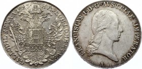 Austria Thaler 1823 A - Wien
KM# 2162; Silver; Franz I; XF with Nice Toning
