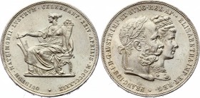 Austria 2 Gulden 1879 
X# M5; Silver; Franz Joseph I; Silver Wedding Jubilee; UNC with Hairlines