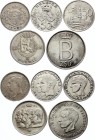 Belgium Lot of 5 Silver Coins 1934 -1976
Different Dates & Denominations; Silver