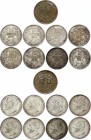 Bulgaria Lot of 9 Coins 1913 -1925
50 Stotinki 1913 (Silver) & 1 Lev 1925