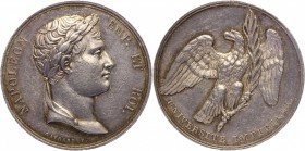 France Napoleon Medal (Original) 1806 Universite Imperiale
Silver 19,3g.