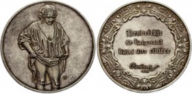 France Medal "Rembrandt - A Woman Bathing in a Stream" 1655 (ND) 
Silver (.950) 65.01g 50mm