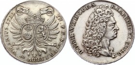 German States Julich-Kleve-Berg Thaler 1711 NP Rare
Dav# 2365; Noss# 864 b; Silver; Johann Wilhelm II; UNC