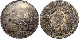 German States Nurnberg Reichstaler Thaler 1733 N Rare
Dav# 2480; Kellner# 270; Silver; Karl VI; UNC