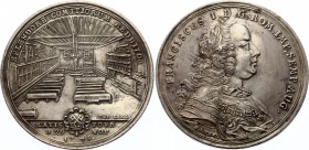 German States Regensburg - Reichsstadt Thaler 1745 
Beckenbauer# 6178; Silver; Title of Franz I advice hall talers. Stamp tailor Christoph Daniel Oex...