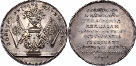 German States Regensburg - Reichsstadt Thaler 1788 
Dav# 2629; Beckenbauer# 7116; Silver 27,96g.; On the protection party to the 200-year-old jubilee...