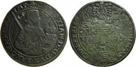 German States Saxony Albertine Thaler 1587 HB
Dav# 9806; Christian I. 1586-1591, Dresden Mint. Silver, XF.